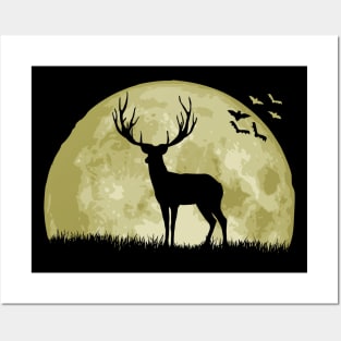 Deer Posters and Art